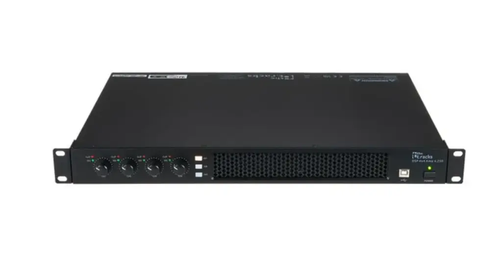 the t.racks DSP 4x4 Amp 4.250